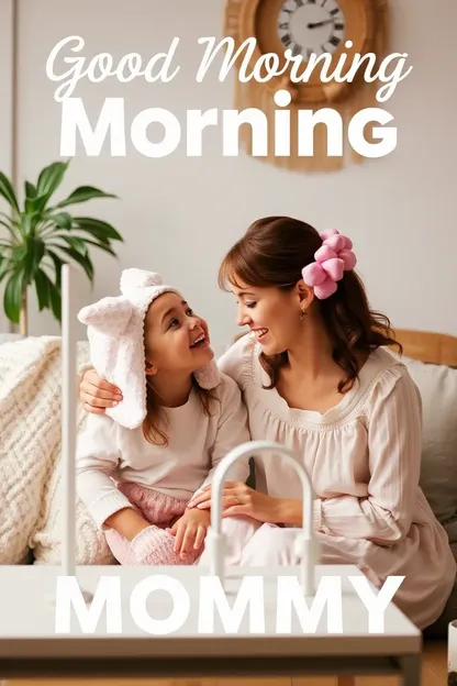 Imágenes de "Buenos días, mamá" para empezar